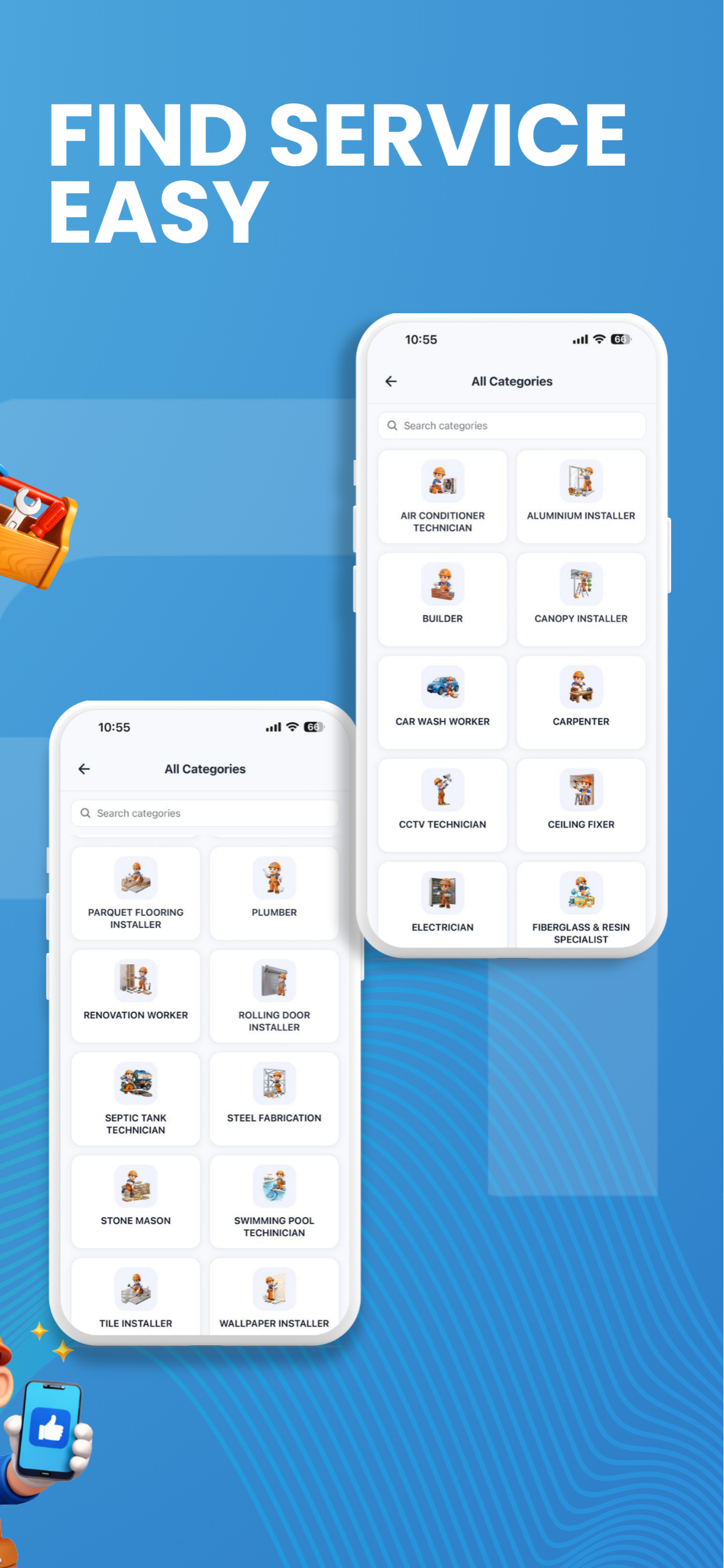 FixID user app screen 2